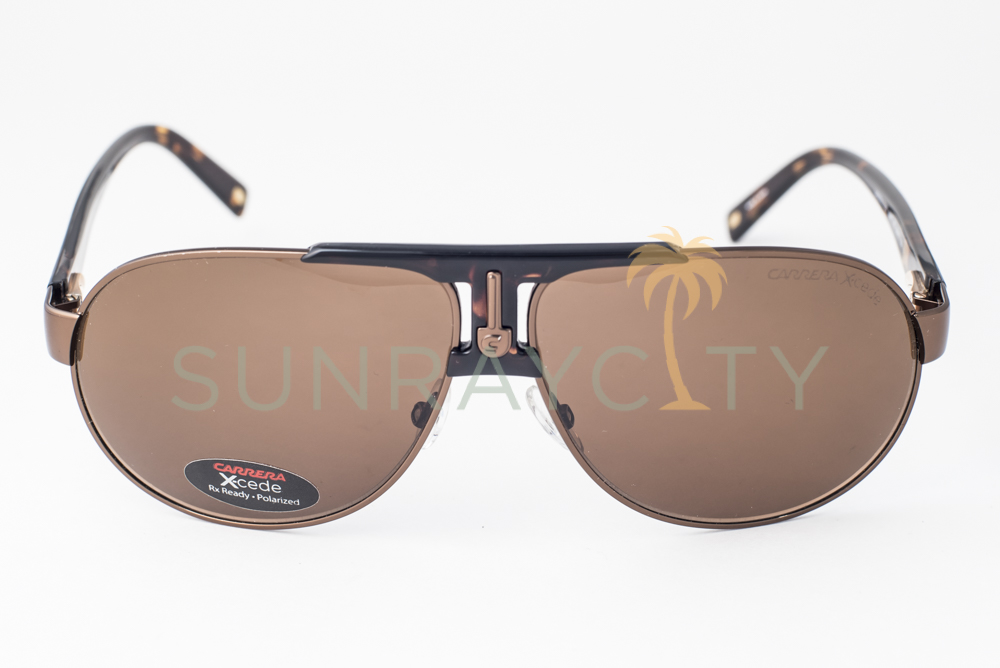 Carrera 7010 Xcede Brown Havana / Brown Polarized Sunglasses  display picture 3