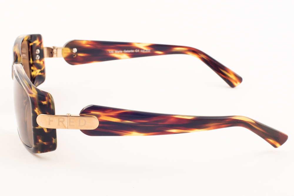 FRED MARIE GALANTE C4 202 Brown Tortoise / Brown Sunglasses  display picture 1