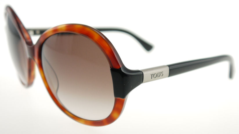 TODS 30 53F Blonde Havana / Brown Gradient Sunglasses TO  display picture 3